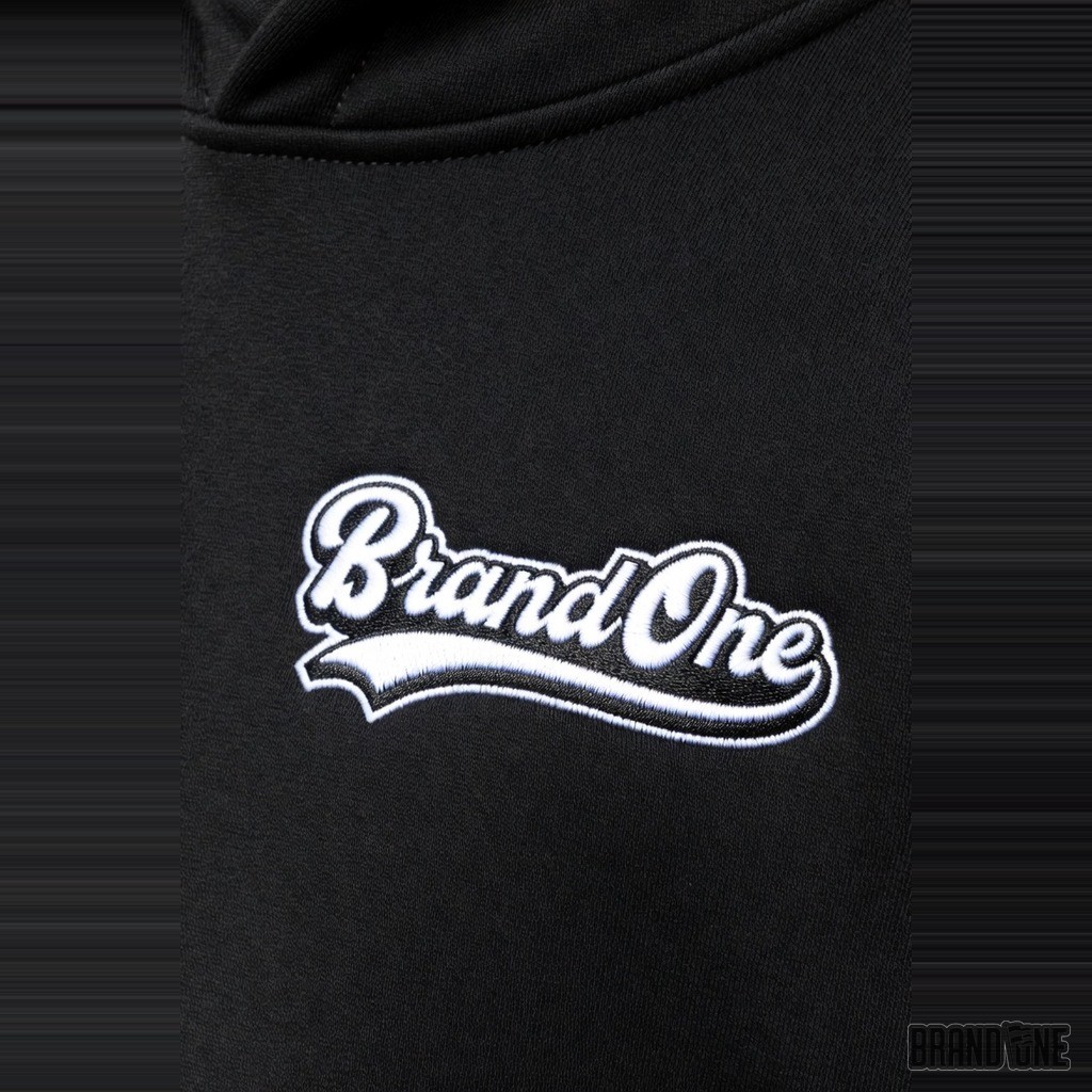 Embroidered Brand One Hoodie 3
